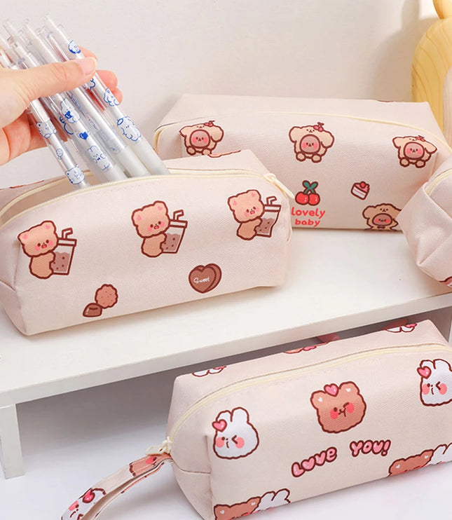 Cartoon Bear Pencil Case