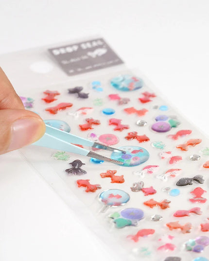 Goldfish Jelly Stickers