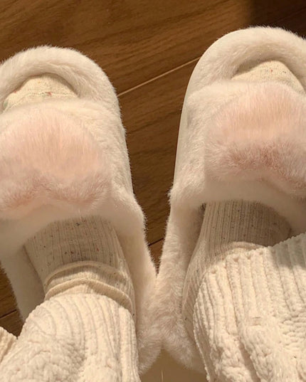 In Love Plush Slippers