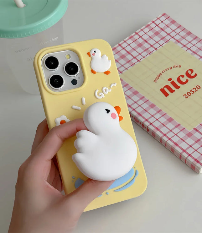 Duck Popsocket Phone Case