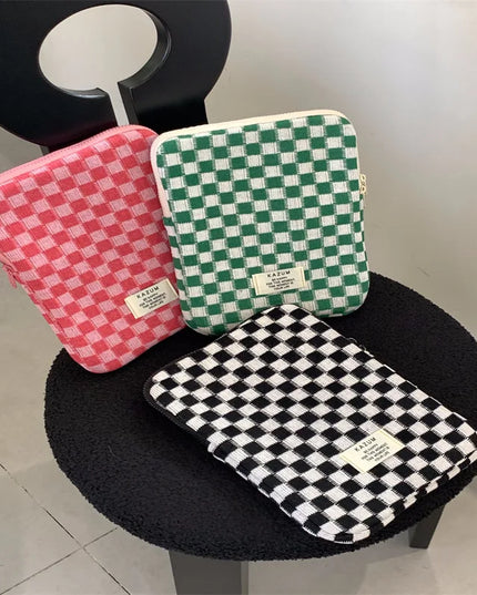 Checkered Laptop Sleeve