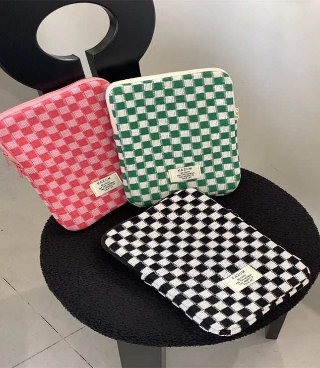 Checkered Laptop Sleeve