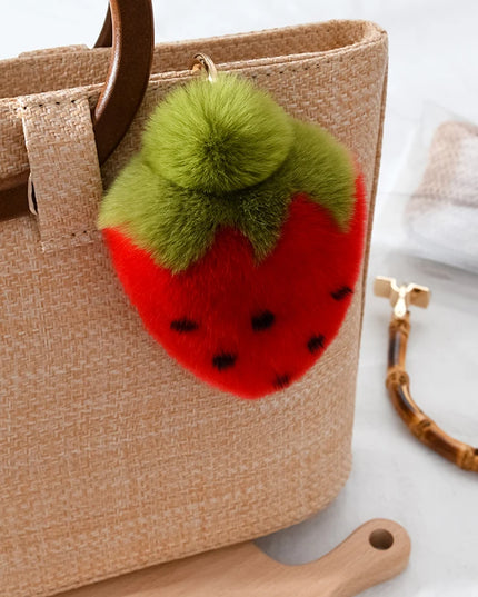 Strawberry Keychain