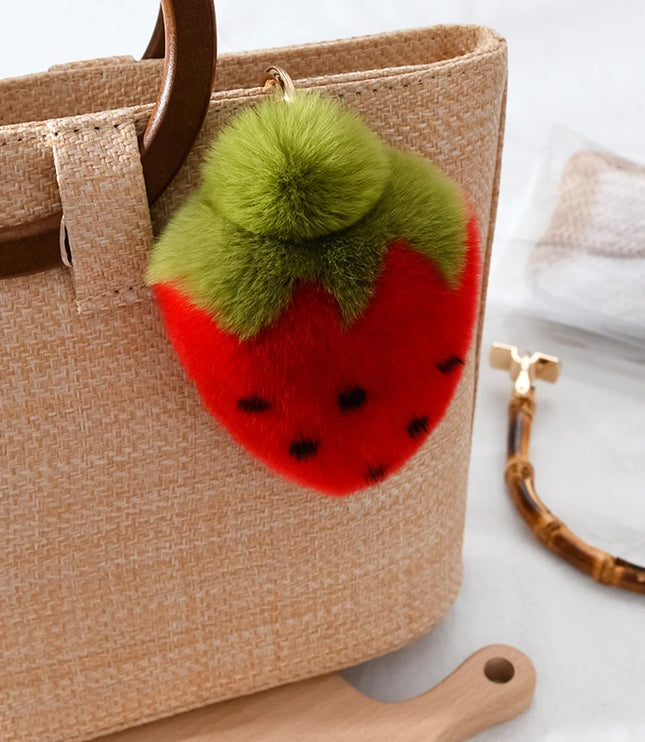 Strawberry Keychain