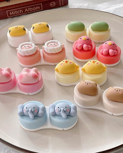 Cartoon Animal Contact Lense Case