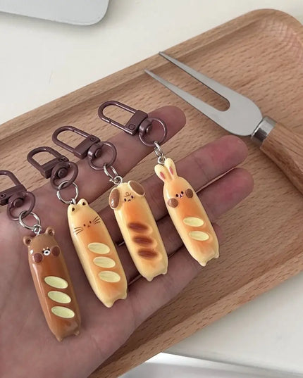 Baguette Keychain