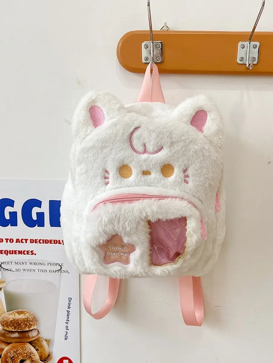 Cute Puppy Plush Backpack