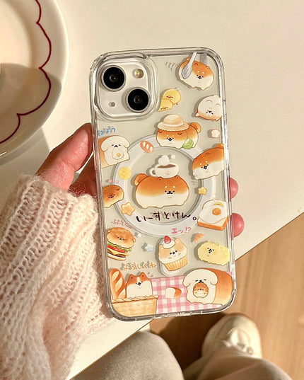 Shiba Inu Pastries Phone Case