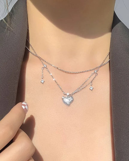 Double Layer Love Necklace