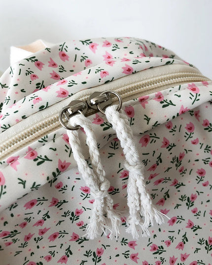 Floral Pattern Backpack