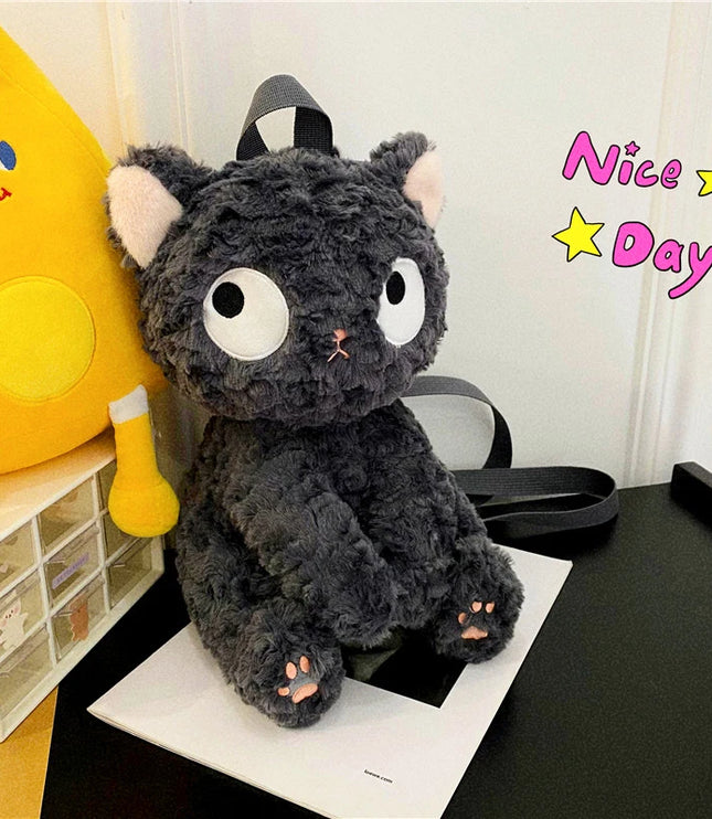 Mini Gray Dragon Backpack