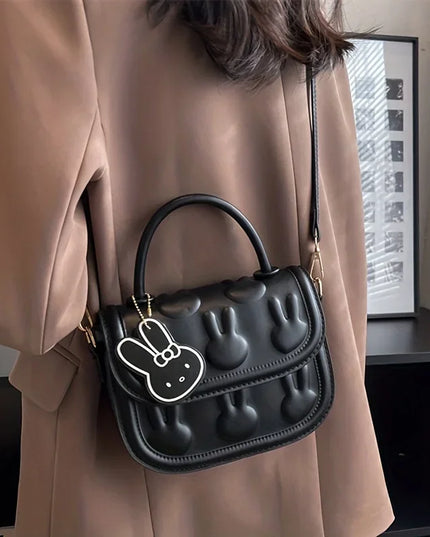 Bunny Embossed Handbag & Crossbody