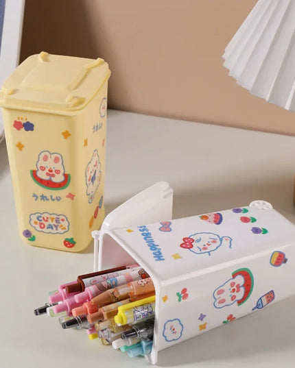 Trash Can Pencil Holder