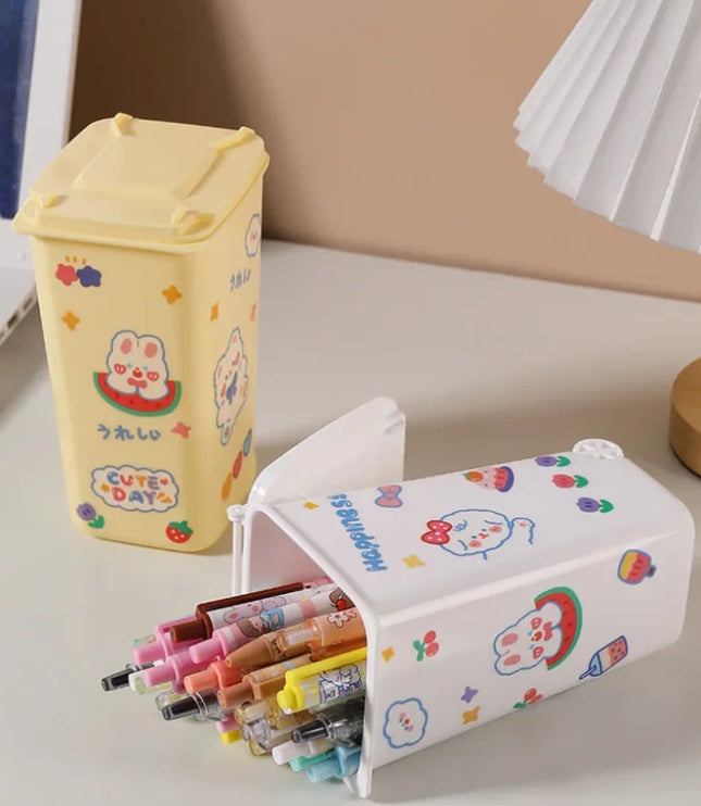 Trash Can Pencil Holder