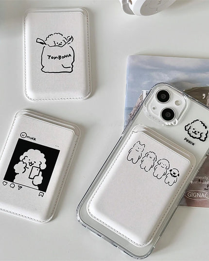 Dog Drawings Phone Case with MagSafe