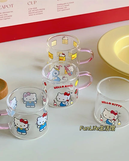 Sanrio Glass Cups