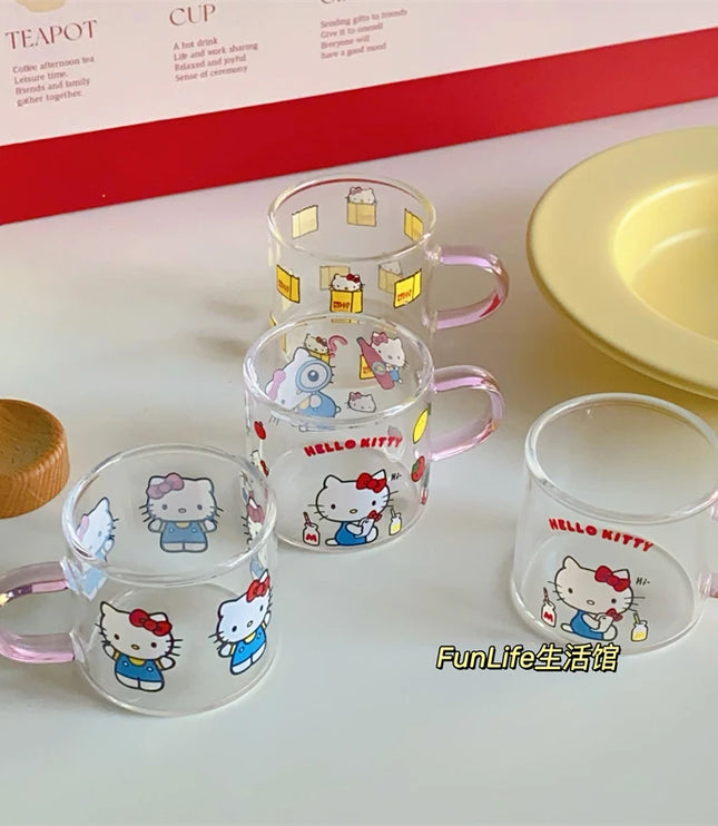 Sanrio Glass Cups