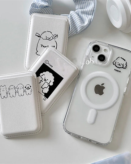 Dog Drawings Phone Case with MagSafe