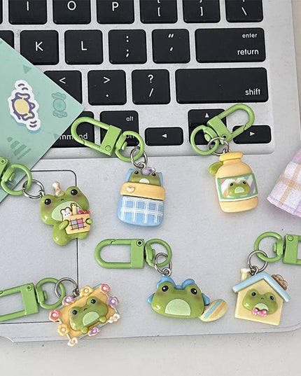 Cute Frog Keychain