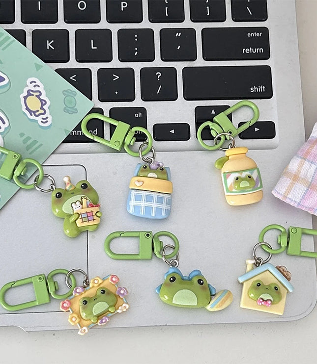 Cute Frog Keychain