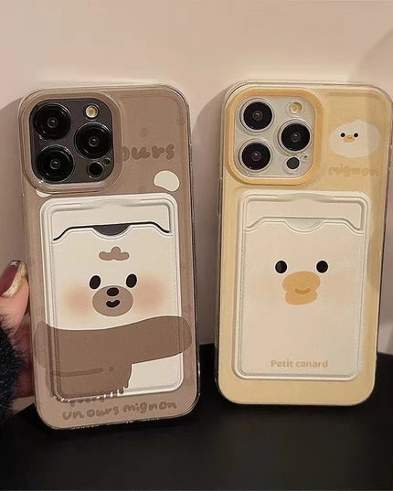 Bear & Duck Phone Case