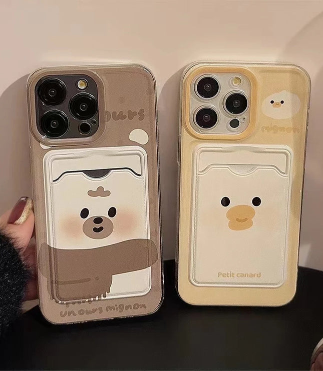 Bear & Duck Phone Case