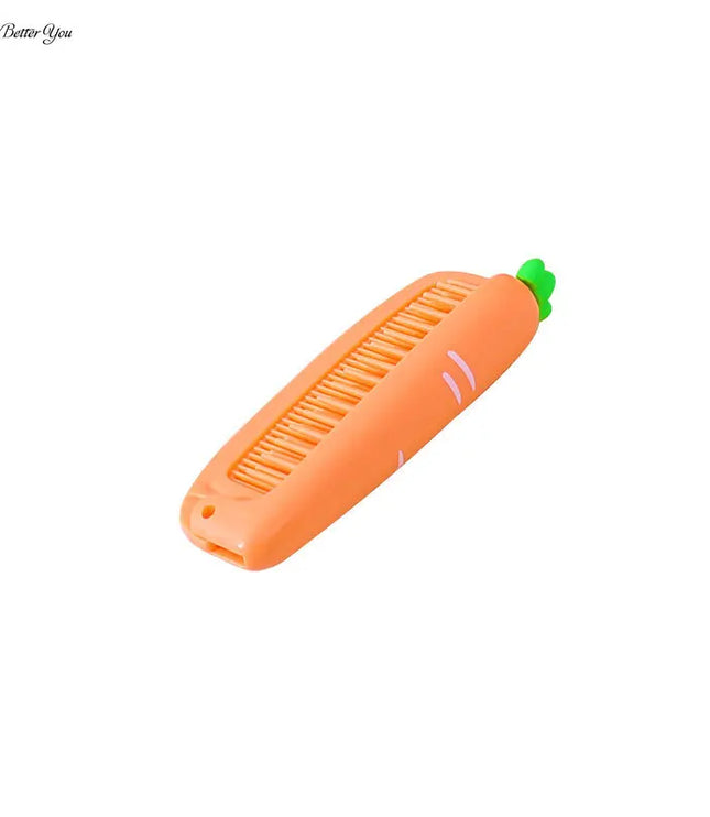 Carrot Foldable Hair Comb