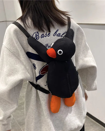 Black Penguin Backpack