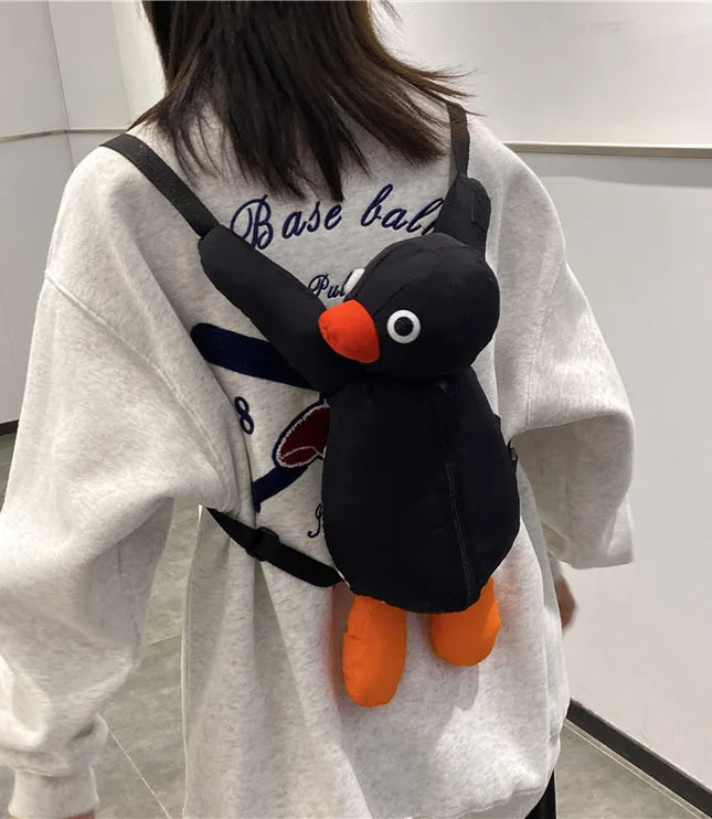 Black Penguin Backpack