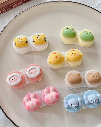 Cartoon Animal Contact Lense Case