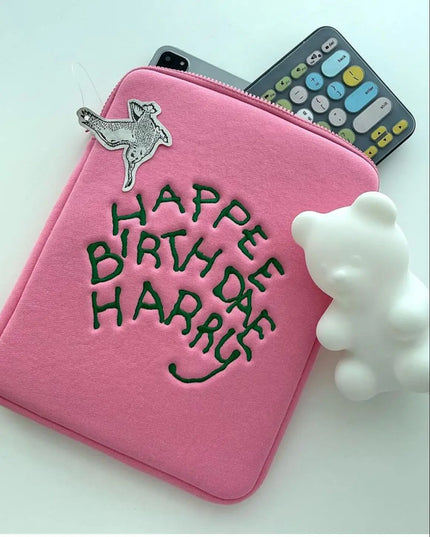 Happy Birthday Harry Laptop & iPad Sleeve