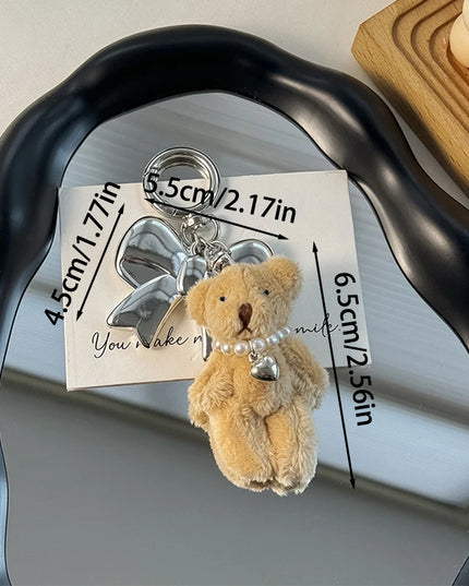 Bear Plush Keychain