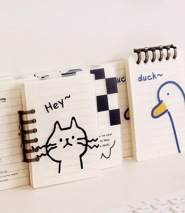 Cat & Duck Notebook