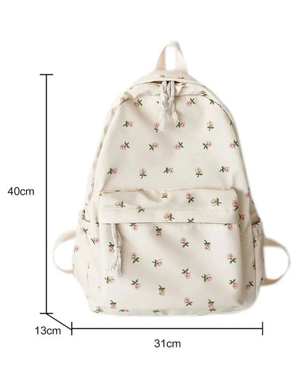 Floral Pattern Backpack