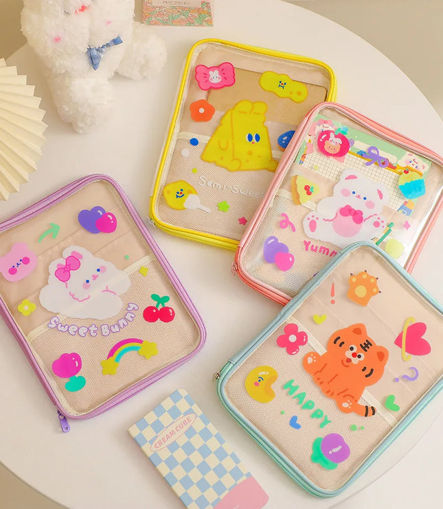 Cute Cartoon iPad Sleeve