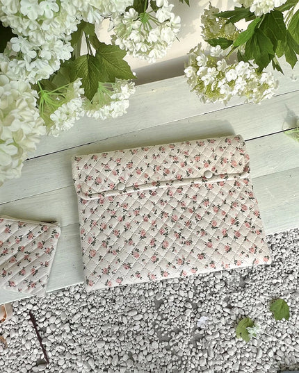 Flower Pattern Laptop Sleeve