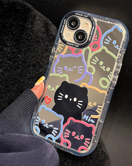 Cat Mirror Phone Case