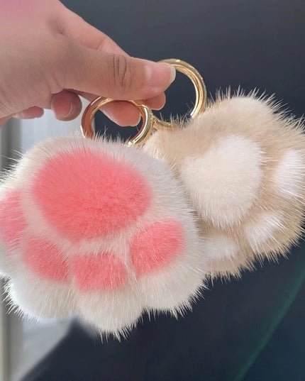Cat Paw Keychain