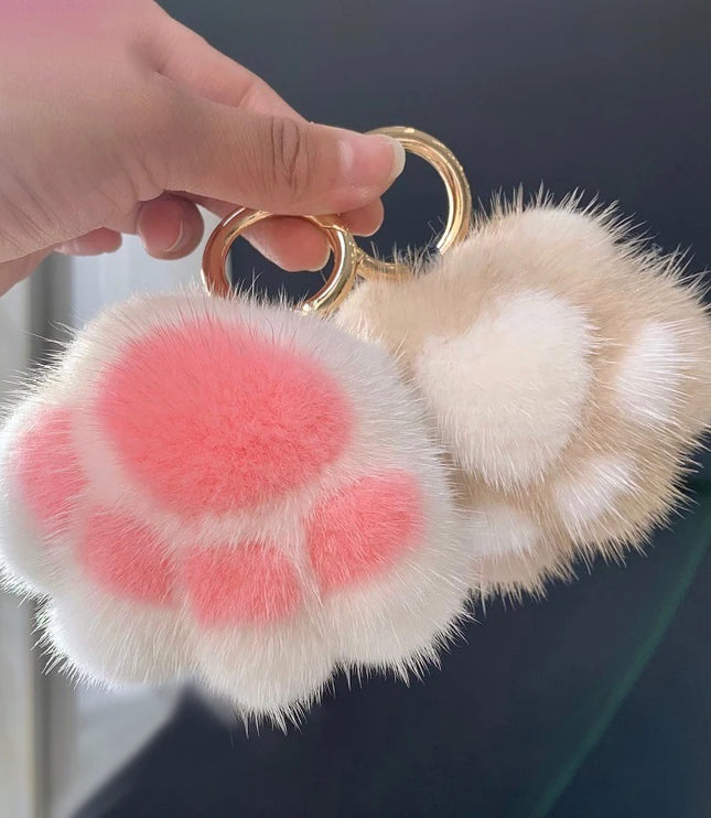 Cat Paw Keychain