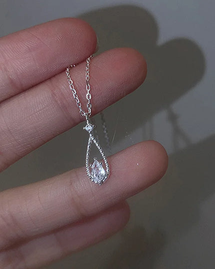 French Water Drop Necklace