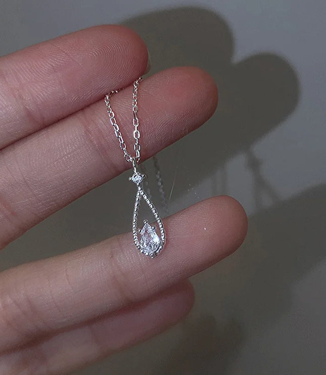 French Water Drop Necklace