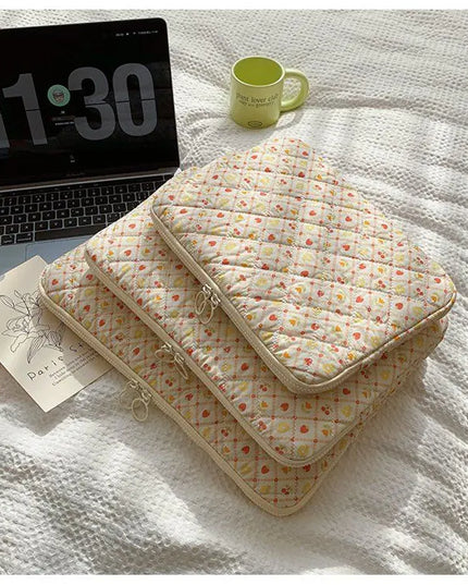 Cute Floral Laptop Sleeve