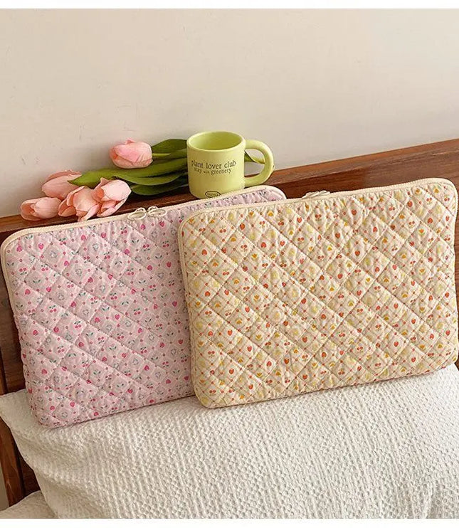 Cute Floral Laptop Sleeve