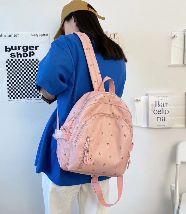 Mini Floral Backpack