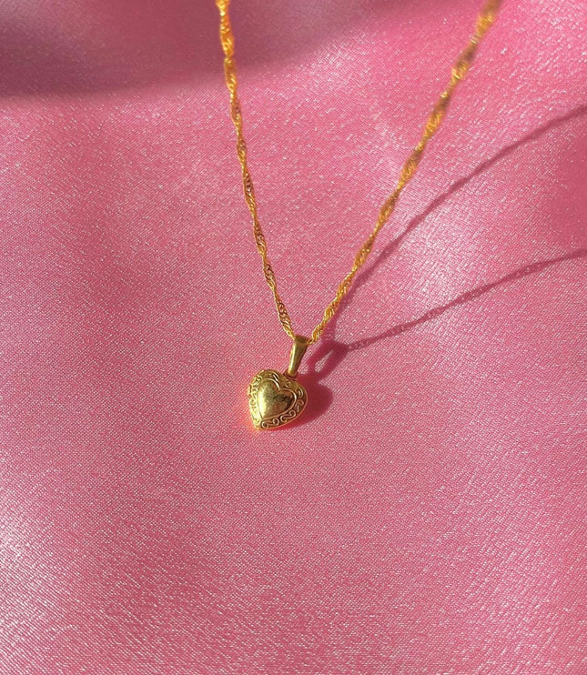 Barbie Heart Locket Necklace