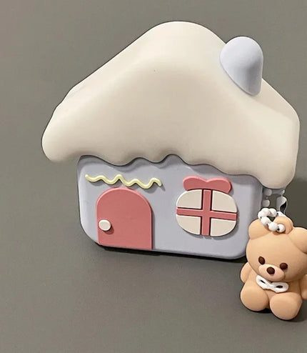 Snow Bear House AirPods Case