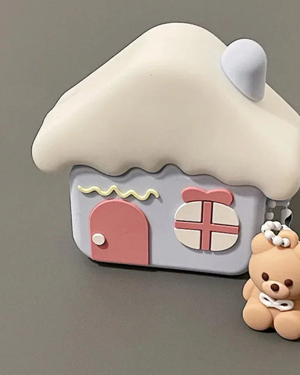 Snow Bear House AirPods Case