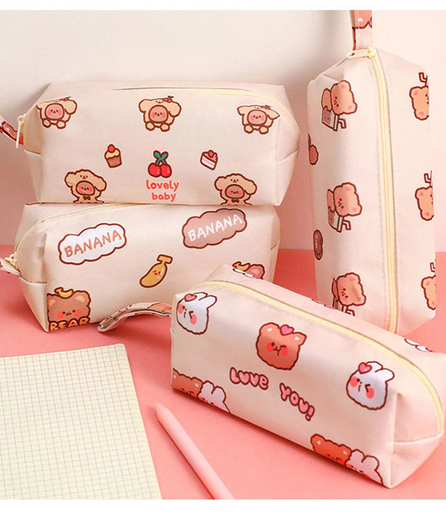 Cartoon Bear Pencil Case