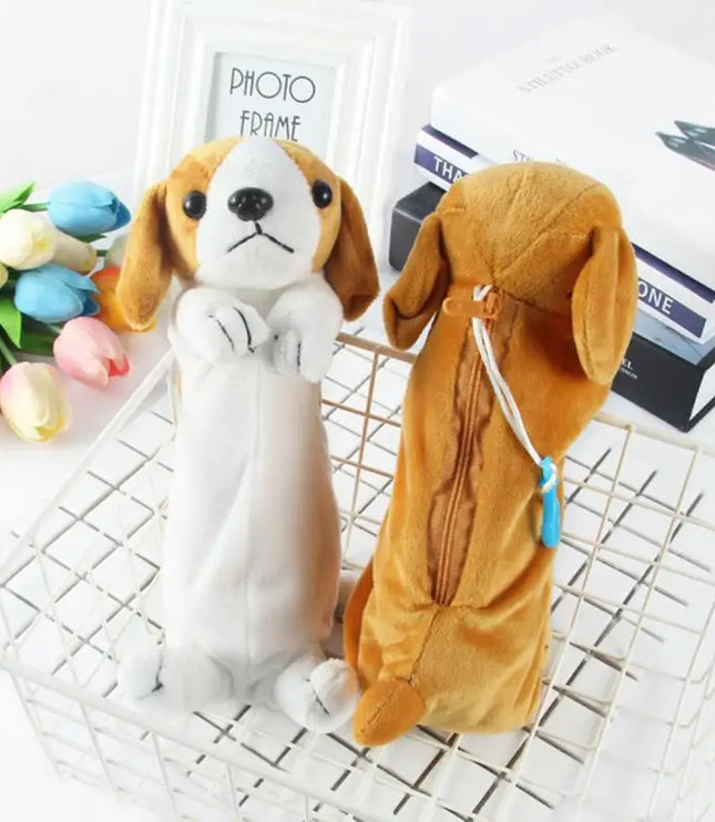 Puppy Plush Pencil Case