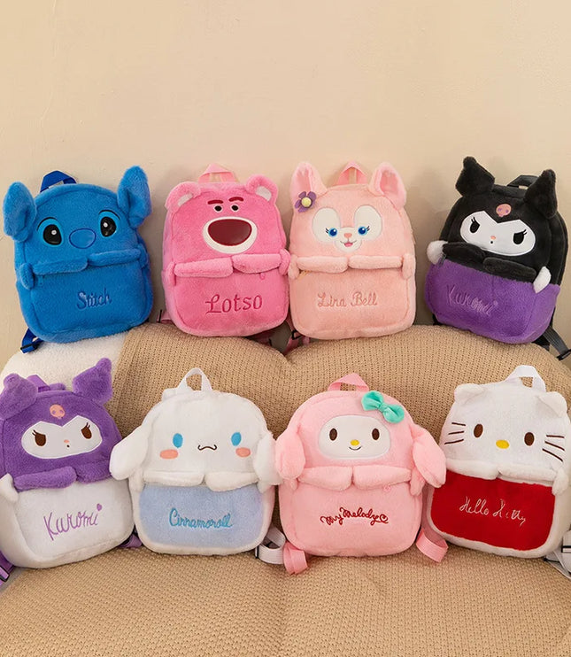 Sanrio Cartoon Plush Backpacks